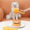 Cat Grooming Brush, Self Cleaning Slicker Brushes for Dogs Cats Pet Grooming Brush Tool Gently Removes Loose Undercoat