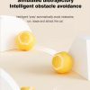 Durable  LED Glow Teasing Automatic Rolling Electric Pet Smart Cat Toys Interactive Ball