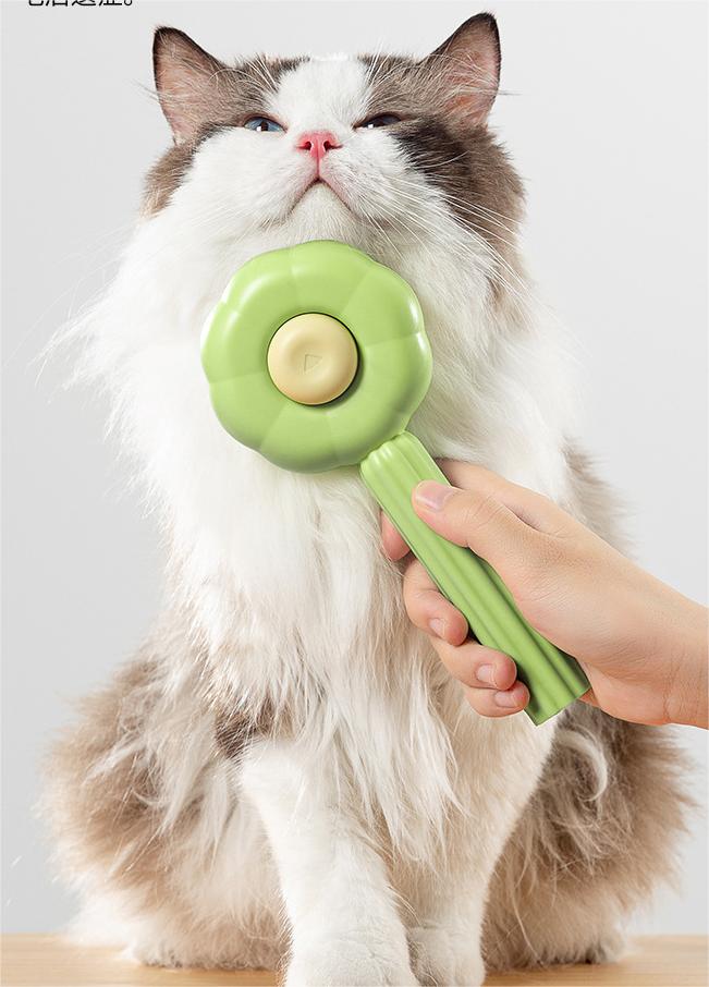 chicken pet brush (21) Cat Grooming Brush for Shedding Long or Short Haired Cats, , Removes Mats, Tangles and Loose Fur
