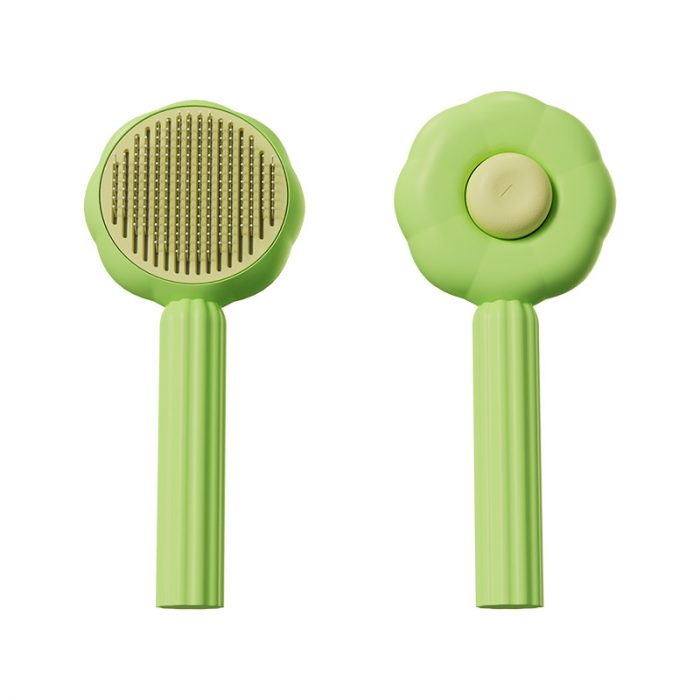 chicken pet brush (5) Cat Grooming Brush for Shedding Long or Short Haired Cats, , Removes Mats, Tangles and Loose Fur