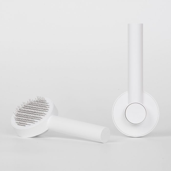 hair removal comb (7) OEM One Key Remove Hair Comb Cat And Dog Grooming Massage Shedding Tools Pet Hair Remover Brush