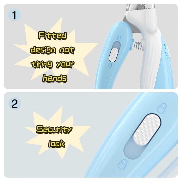 nail clipper (7) Manufacture Safe Pet Nail Clipper With Led Light