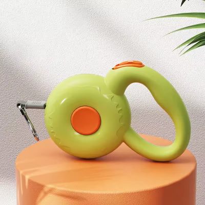 OEM-New 2024 Automatic Dog Retractable Walking Leads 3M Donut Candy Color Rope