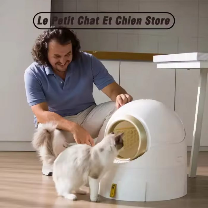 Automatic Cat Litter Box (15) Litter Box for Cat Toilet Replacement Sandboxes for Automatic Cleaning Cats Semi
