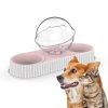 OEM-Custom Pet Dog Plastic Raised Cat Food Bowl Water Elevated Slow Feeder Cat Bowl