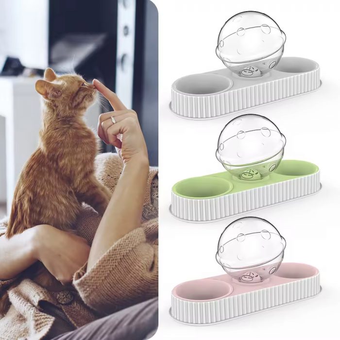 Custom Pet Dog Plastic Raised Cat Food Bowl Water Elevated Slow Feeder Cat Bowl (8) OEM-Custom Pet Dog Plastic Raised Cat Food Bowl Water Elevated Slow Feeder Cat Bowl