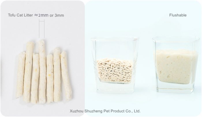 Detail-06 Natural Safe Odor Control Dust Free Clumping Plant Tofu Cat litter Kitty Litter