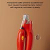 OEM  Pet Grooming Scissors Products Supplies Professional Stainless Steel Pet Nail Clipper With Led Light