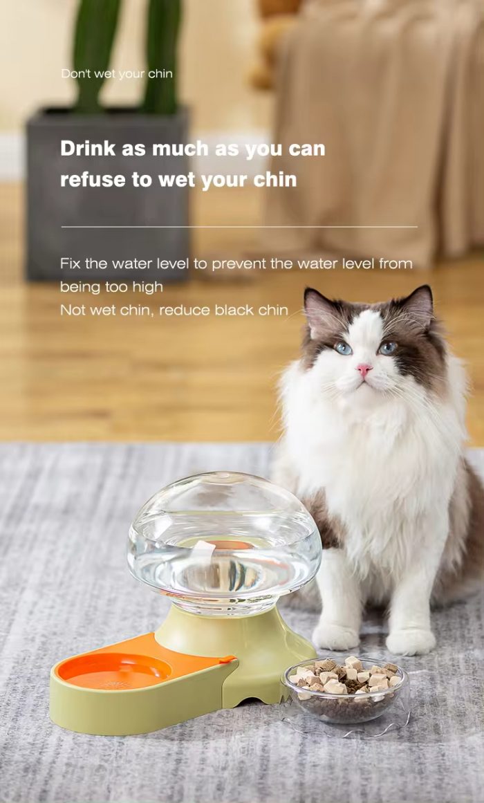 Wireless Filtered Automatic Water Dispenser For Pets (12) Jellyfish Shaped Pet Water Fountain Pet Bowls Feeders Wholesale Wireless Filtered Automatic Water Dispenser For Pets