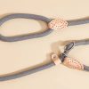 New integrated dog leash explosion-proof rope large dog training leash collar