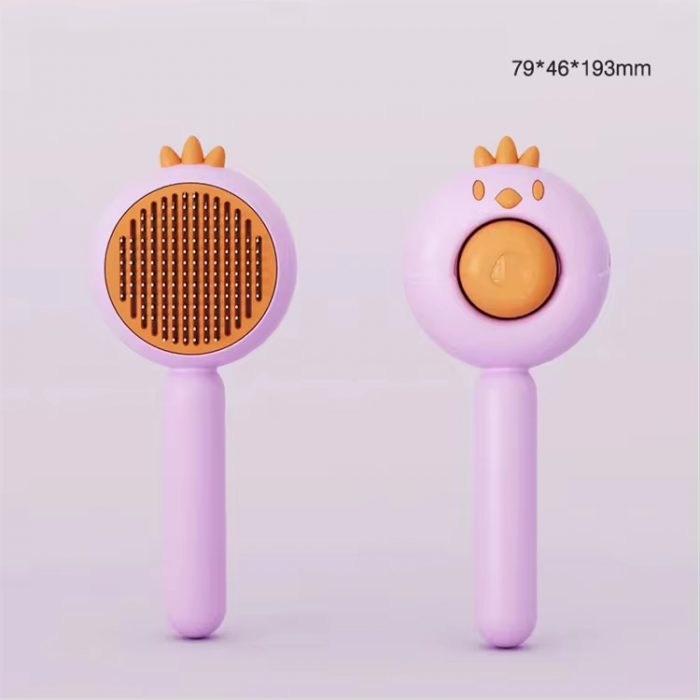 oem-wholesale-chick-cat-dog-hair-comb-grooming-brush-Pink OEM Wholesale Chick Cat/dog Hair Comb Grooming Brush