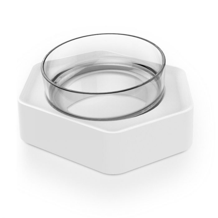 oem-wholesale-hexagonal-single-bowl-tilt-neck-guard-anti-spill-drinking-pet-bowl-6 OEM Wholesale Hexagonal Single Bowl Tilt Neck Guard Anti-spill Drinking Pet Bowl