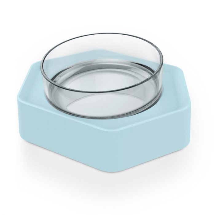 oem-wholesale-hexagonal-single-bowl-tilt-neck-guard-anti-spill-drinking-pet-bowl-7 OEM Wholesale Hexagonal Single Bowl Tilt Neck Guard Anti-spill Drinking Pet Bowl