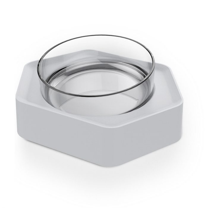 oem-wholesale-hexagonal-single-bowl-tilt-neck-guard-anti-spill-drinking-pet-bowl-8 OEM Wholesale Hexagonal Single Bowl Tilt Neck Guard Anti-spill Drinking Pet Bowl
