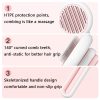 OEM Wholesale Hollow Style Pet Grooming Brush Massage Deep Spa Comb