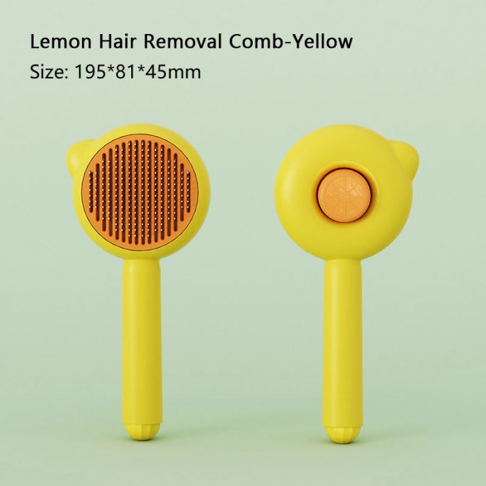 oem-wholesale-lemon-cat-hair-comb-grooming-brush-Main-03 OEM Wholesale Lemon Cat/dog Hair Comb Grooming Brush