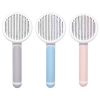 OEM Wholesale Pet Grooming Brush Massage Deep Spa Hair Removal Stainless Steel Needle Comb