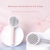 OEM Wholesale Pet Grooming Brush Massage Deep Spa Hair Removal Stainless Steel Needle Comb