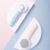 OEM Wholesale Pet Grooming Brush Massage Deep Spa Hair Removal Stainless Steel Needle Comb