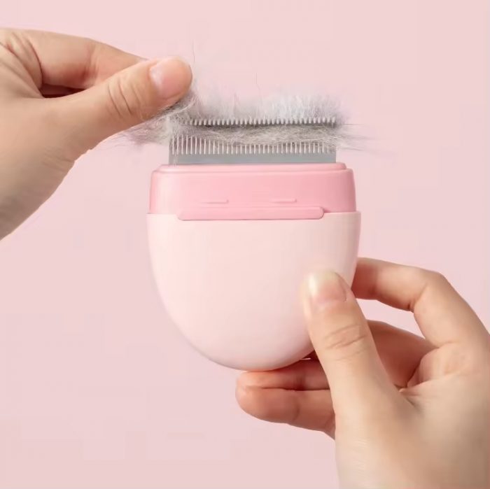 oem-wholesale-portable-pet-comb-massage-grooming-brush-4 OEM Wholesale Pebble Shape Portable Pet Comb Massage Grooming Brush