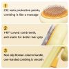 OEM Wholesale Sunflower Style Pet Grooming Brush Special Needle Comb