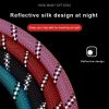 OEM Wholesale Reflective Round Rope Nylon Braided Leash For Dogs
