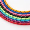 OEM Wholesale Reflective Round Rope Nylon Braided Leash For Dogs