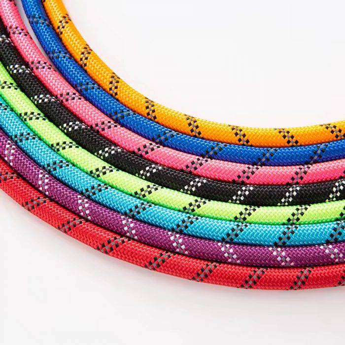 oem-wholesale-reflective-round-rope-nylon-braided-leash-for-dogs-4 OEM Wholesale Reflective Round Rope Nylon Braided Leash For Dogs